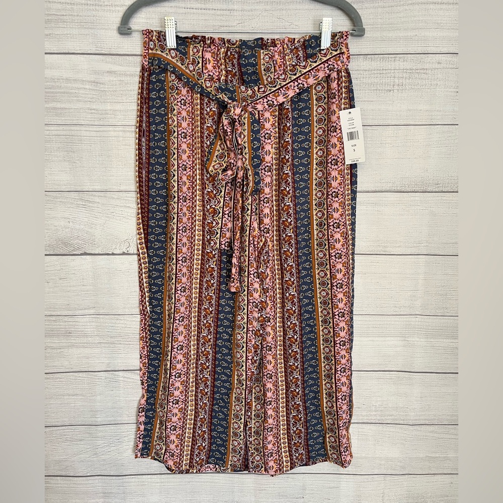 JM Studio By John Meyer | NWT Women’s Boho Wide Leg Cropped Pants